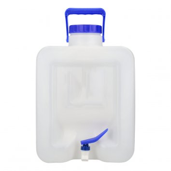 Vattendunk, vattenbehållare, dunk, tappkran, plastdunk