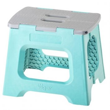 Pall Hopfällbar 27 cm Blå