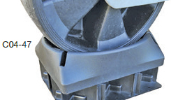 Stödhjulsunderlägg Jockey Pocket