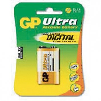 Batteri gp 6lf22/9v 1-p