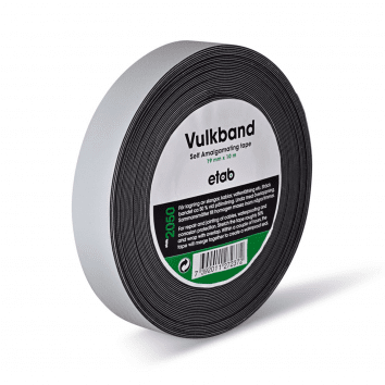 Ecoflex Tejp Vulk Svart 300x10cm