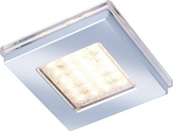 LED spotlight Frilight Square 50 Vit
