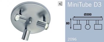 Taklampa mini tube led