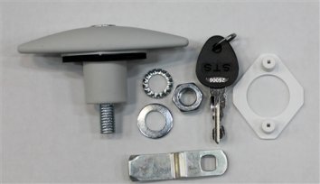 Bagagerumslås Stort Handtag Fiat Bianco