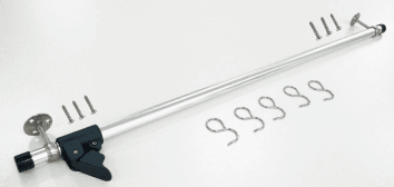 Klädhängare för husbilsgarage