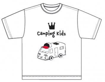 Camping Kidz T-shirt ”Husbilskillen” Stl 86-92