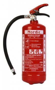 Brandsläckare Nordic 2kg