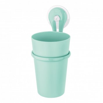 tandborstmugg loop turkos