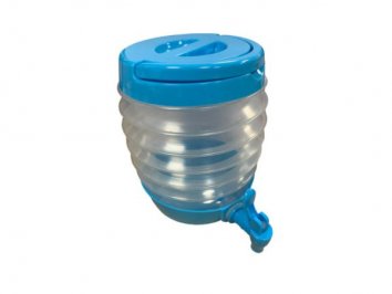 Vattendunk vattenbehållare dunk tappkran plastdunk campingtillbehör 0792649134153