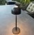 Bordslampa, shine, svart, lampa, uppladdningsbar lampa
