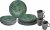 Servis Venetian SeaGreen melaminservis melamin bordsservis stonetouch porslinsset melaminharts campingservis tallrikar melaminpo