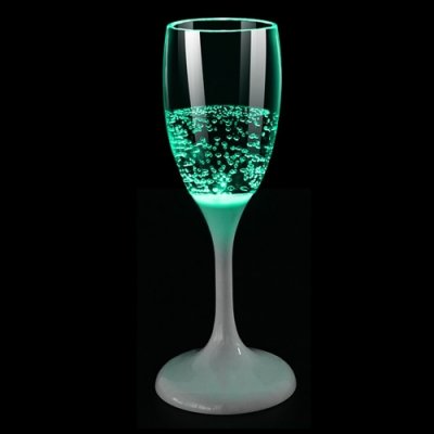 proseccoglas grön