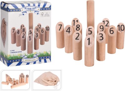 kubb, poängkubb, mölkky, kubbspel