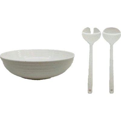 granite pearl, salladsskål, salladsbestick, melamin