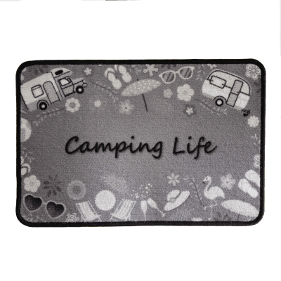 Dörrmatta matta campingmatta Royalcamping gummeradmatta gummerad campinglife campingtillbehör campinginredning inredning husvagn
