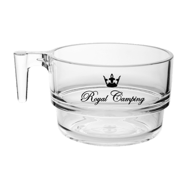 Royalcamping dricksglas glas plastglas kaffemugg T99-395E 7394033117235 kaffekopp campingtillbehör husvagnstillbehör husbilstill