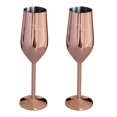 royalcamping royalcamping glas champagneglas kopparfärgadevinglas royalcampingvinglas