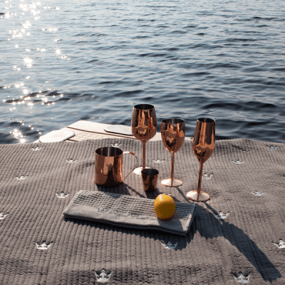 royalcamping royalcamping glas vinglas kopparfärgadevinglas royalcampingvinglas