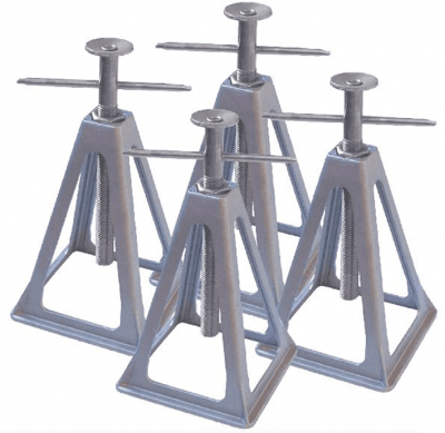 GoCamp pallbock i aluminium. 4 st.