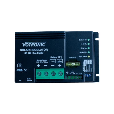 Solpanelregulator, Duo Sr 330 Digital