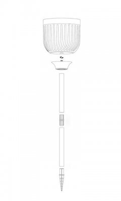 Jordspjut till Cosmo B1 och Comet