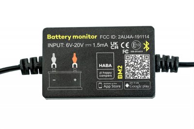 Batteriövervakning med Bluetooth