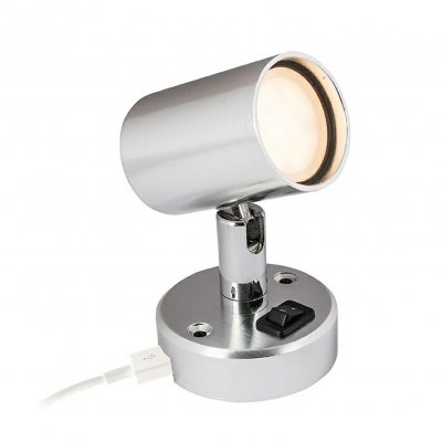 Spotlight MiniTube D1 med inbyggd USB-laddare