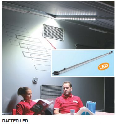 Rafter led, överliggare ledbelysning, Fiamma överliggare, 8004815447878
