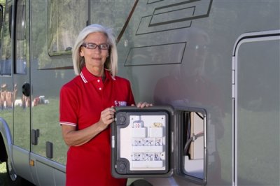 Förvaringsfack till Servicelucka