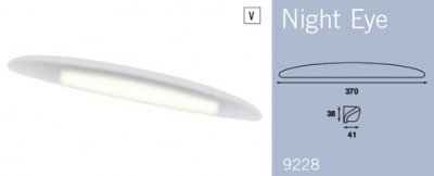 Ytterbelysning Night Eye med sensor