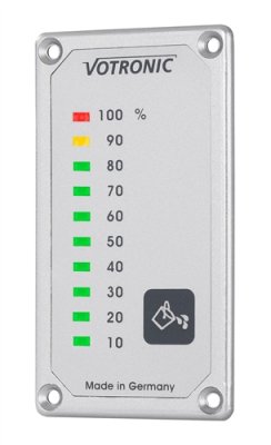 Kontrollpanel för gråvattentank