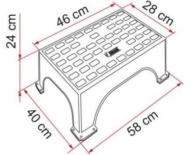 Trappa Fiamma Step Magnum Enkelsteg
8004815160197