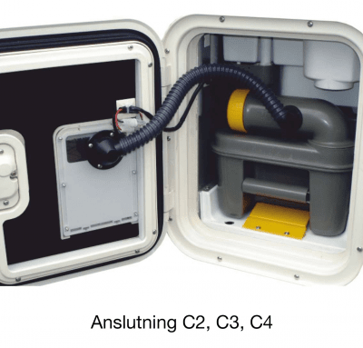 Anslutningsset för extra tank till C2,C3,C4 toaletter