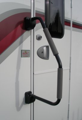 Milenco Säkerhetshandtag Svart XL