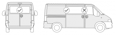 Safe door Van, säkerhetslås, fiamma, stöldlås, husbilslås, Fiamma,
8004815487126