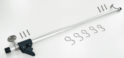 Klädhängare för husbilsgarage