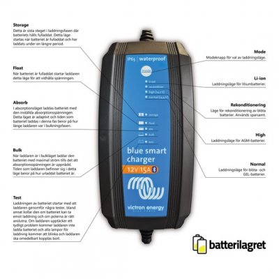 batteriladdare, laddare, victron laddare 12/5,
batterilagret