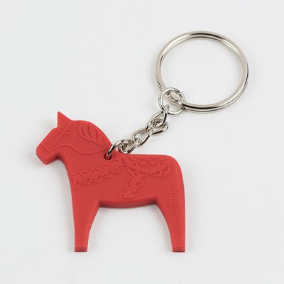 Nyckelring Dalahäst Röd