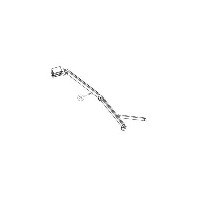 Arm vänster Thule 8000, 4 meter, omnistor