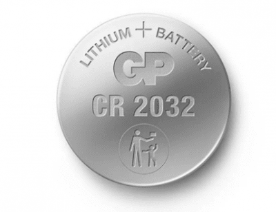 Batteri, knappcellsbatteri, cr2032, GP