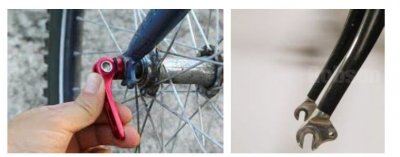 Adapterkit För Thule Veloslide, Snabbkoppling
