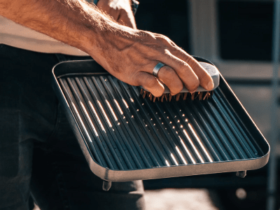Grillborste Cadac cadacborste rengöringsborste greengrill borste grilltillbehör cadactillbehör grill campingtillbehör camping st