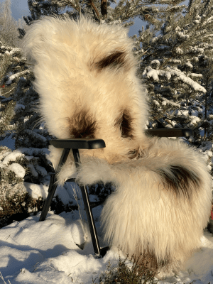 Fårskinn fårklädsel vitfårskinn