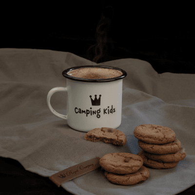 Emaljerad Mugg Camping Kidz, camping kidz, mugg, barnmugg
