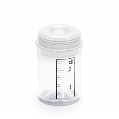 Mätshaker 0,25 L med lock
