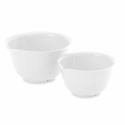 Vispskålset Vit 2st 1,5/2,75 L