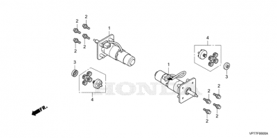 Hjulmotor HRM310 / HRM520